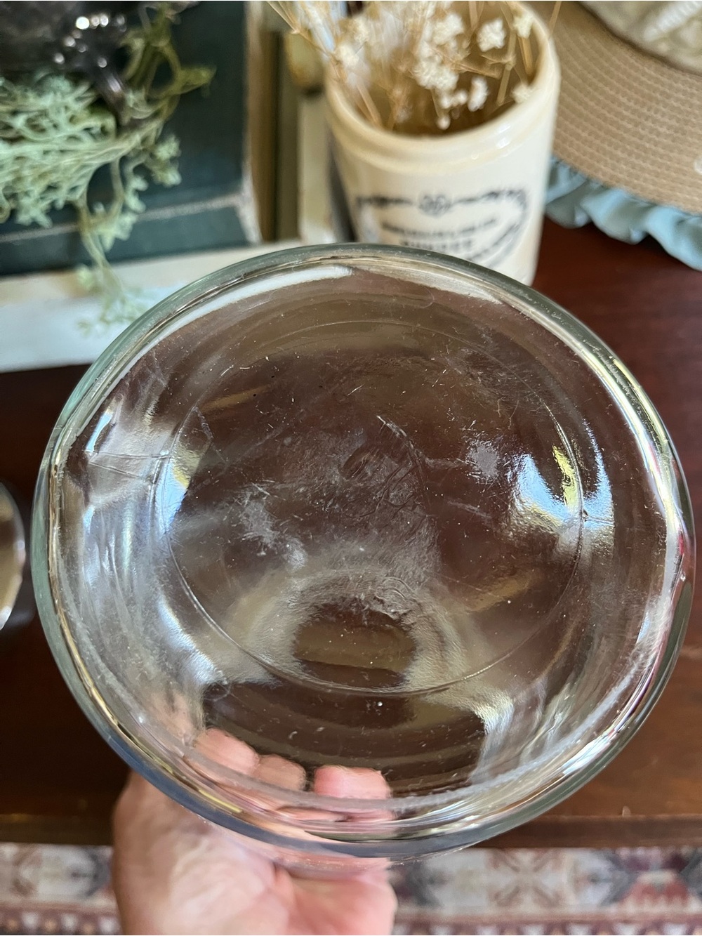 Vintage glass medical apothecary jar - Picture 3 of 12